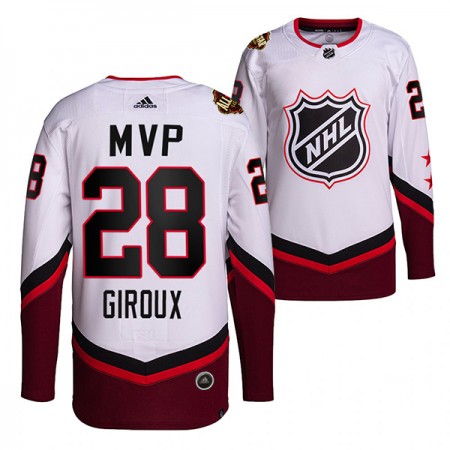 Pánské Hokejový Dres Philadelphia Flyers Claude Giroux 28 MVP 2022 NHL All-Star Bílý Authentic